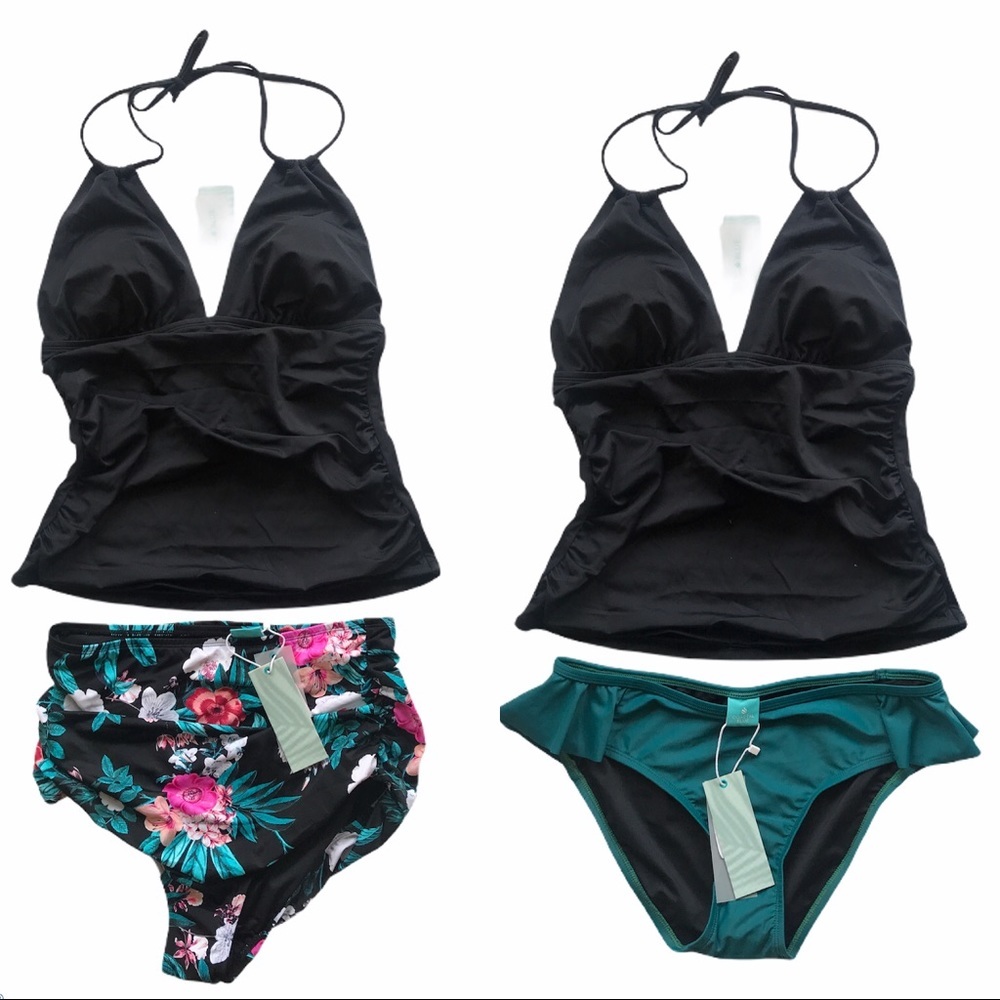 NWT Costal Blue bikini sets (2) size M